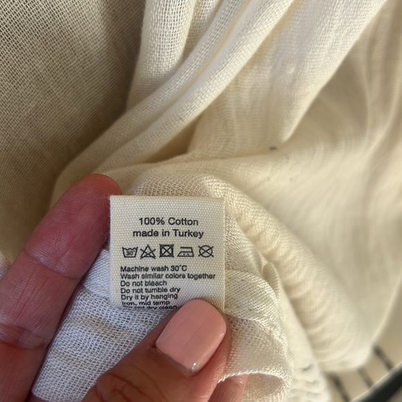 GY Special Collection 100% Cotton Turkey Lightweight Kimono Robe One Size - Picture 7 of 9